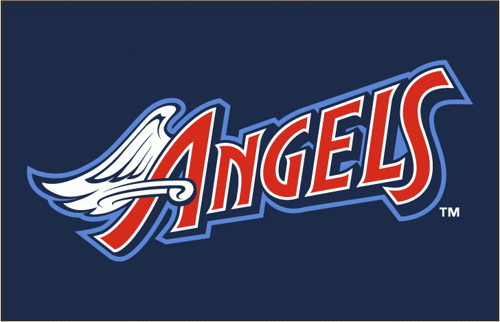 Los Angeles Angels 2000-2001 Jersey Logo vinyl decal